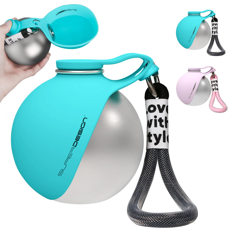 MUZO® | Gourde de Voyage 2-en-1 pour Chien