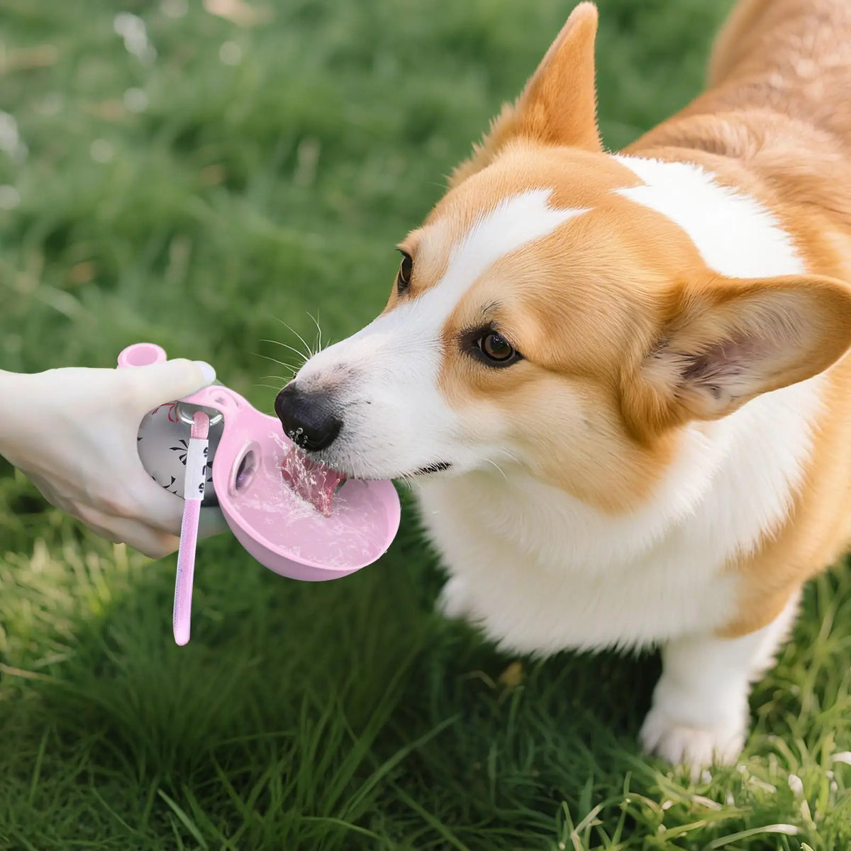 MUZO® | Gourde de Voyage 2-en-1 pour Chien